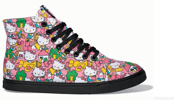 hello kitty vans shoes. $25 for baby kitty Vans to
